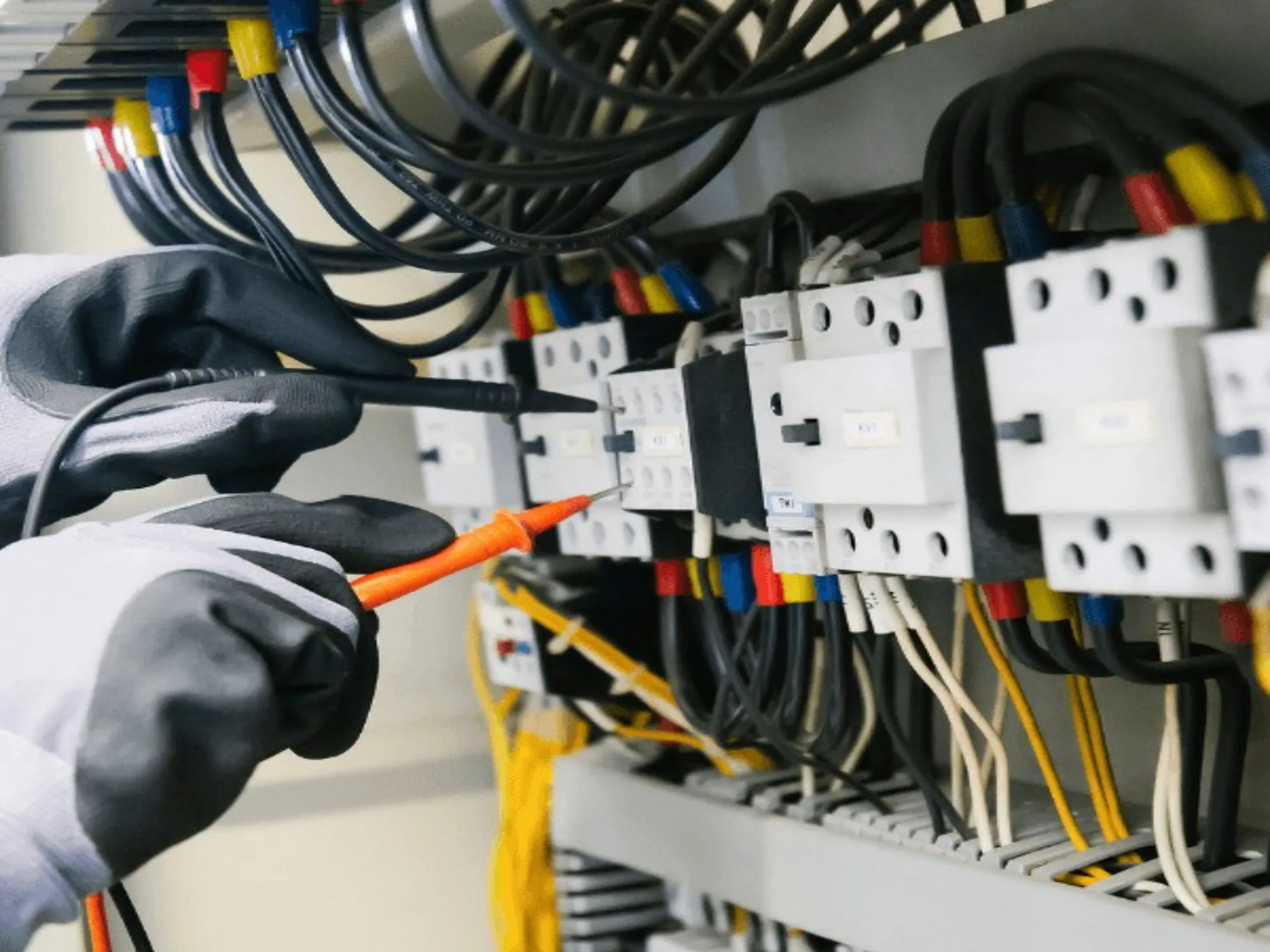 Brennan Electrical engineer at work